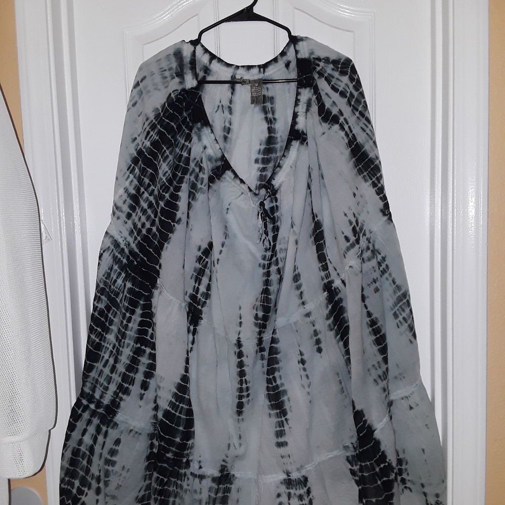 Plus Size Tie Dye 2pc Set 2X